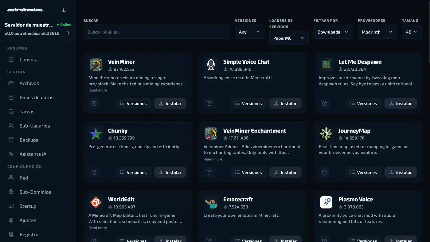 Los mejores plugins para servidor de Minecraft 26.2 (guía 2026)