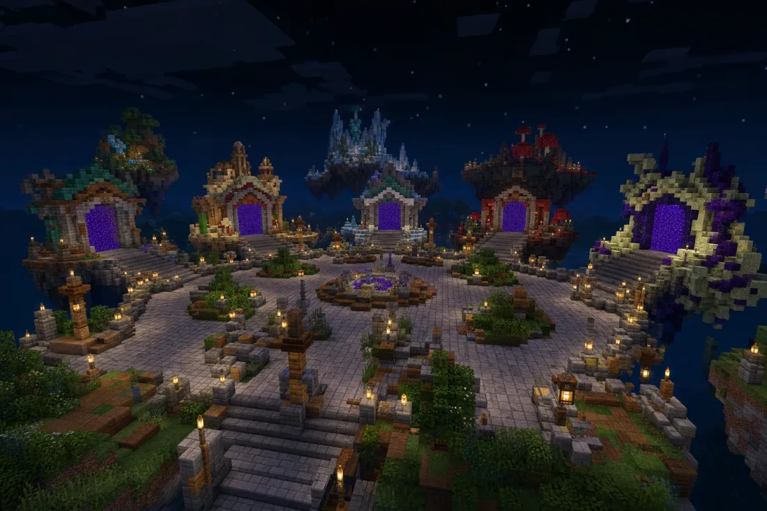 ¿Cómo montar una network de Minecraft sin pagar un servidor por cada modalidad?