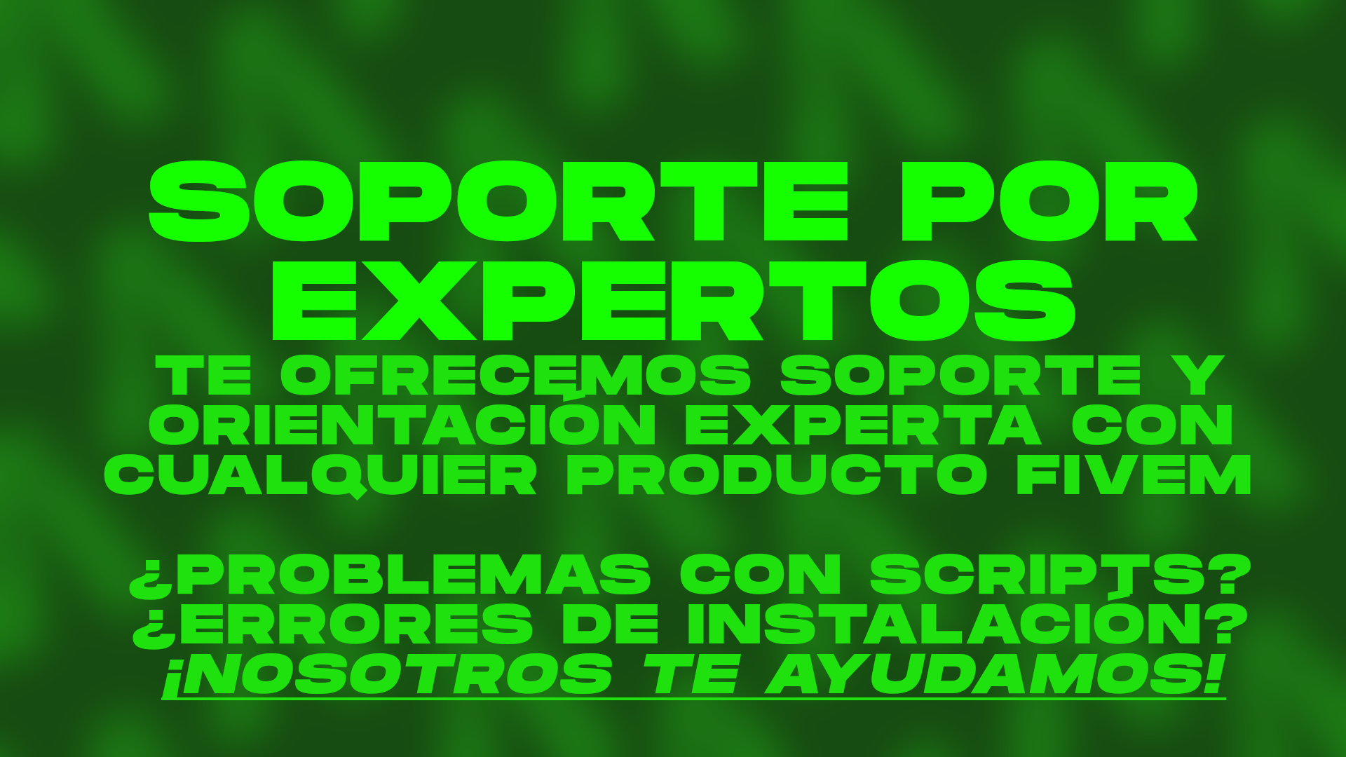 ¿Soporte por Expertos? ¡Claro!